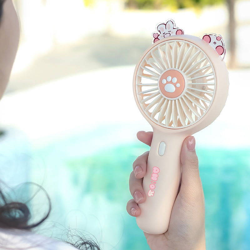 Kawaii handventilator of staand model