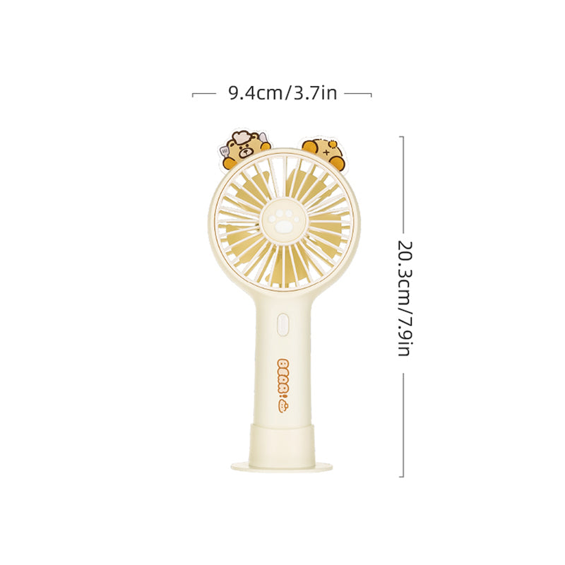 Kawaii handventilator of staand model