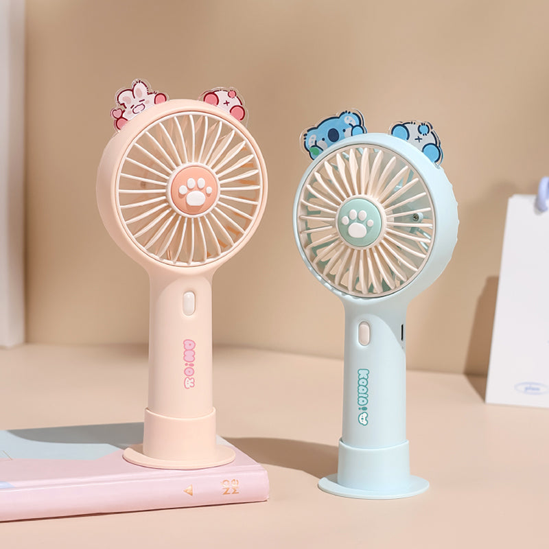 Kawaii handventilator of staand model