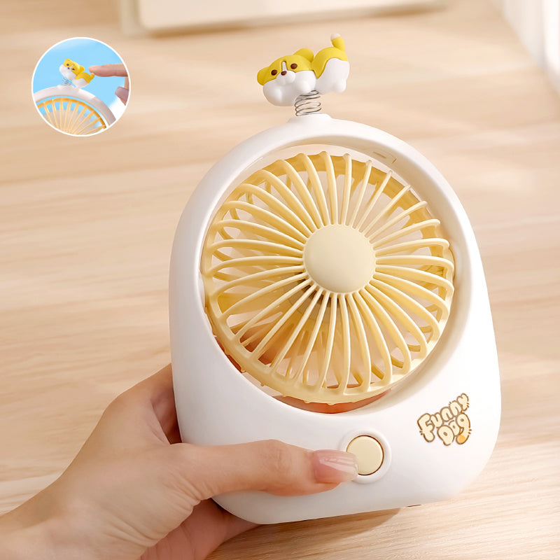 Ventilador de escritorio Panda o Cachorro