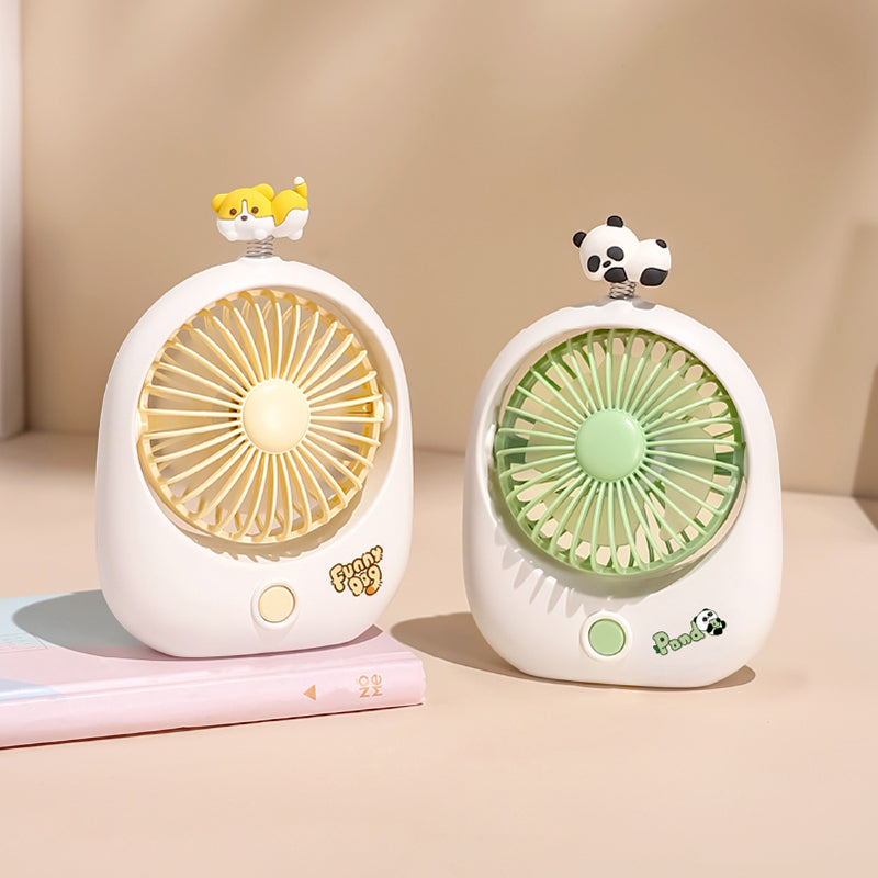 Ventilador de escritorio Panda o Cachorro