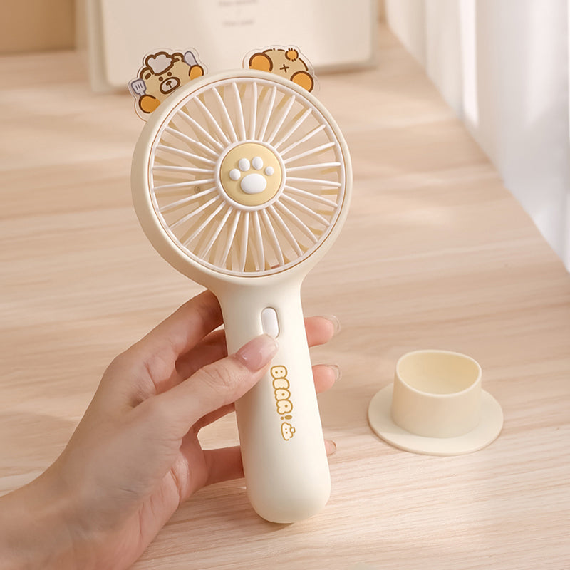 Kawaii handventilator of staand model